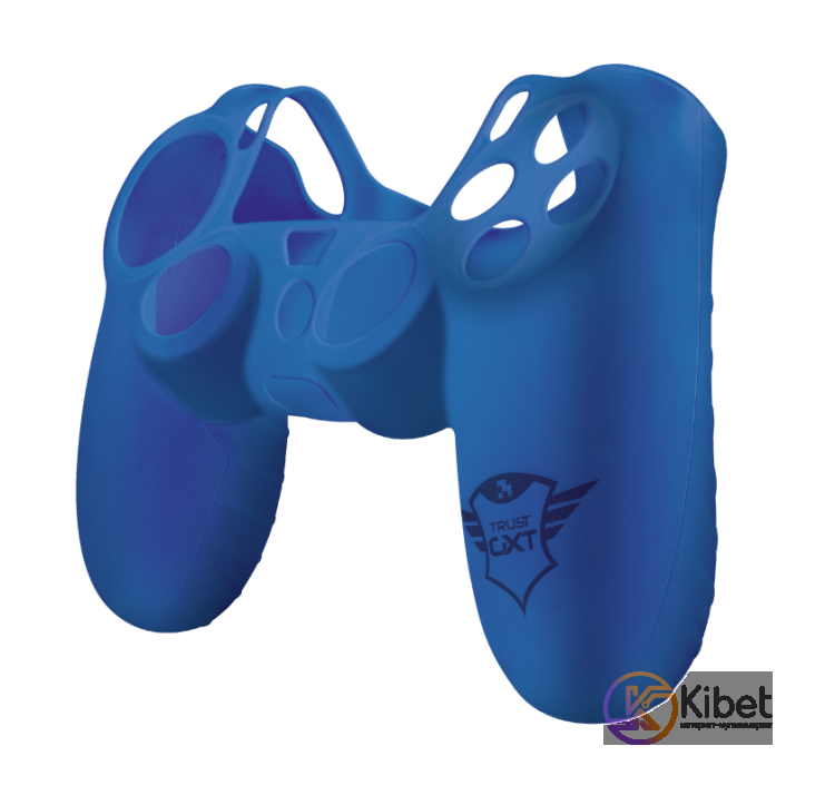 Чехол силиконовый Trust GXT 744B, Blue, для геймпада PlayStation PS4 (21213)