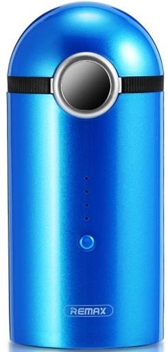 Универсальная мобильная батарея 10000 mAh, Remax 'Cutie' Blue, 1xUSB, 5V 2.4A