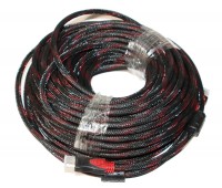 Кабель HDMI to HDMI 25m 19PM M (Black Red), Y-Y