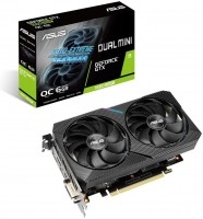 Видеокарта GeForce GTX 1660 SUPER, Asus, DUAL OC MINI, 6Gb DDR6, 192-bit, DVI HD