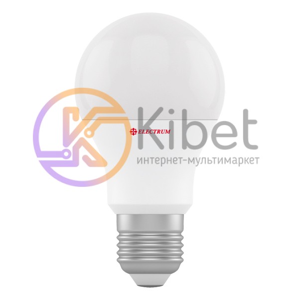 Лампа светодиодная E27, 9W, 4000K, A55, Electrum, 850 lm, 220V (A-LS-1699)