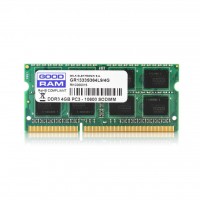 Модуль памяти SO-DIMM, DDR3, 2Gb, 1600 MHz, Goodram, 1.35V (GR1600S3V64L11 2G)