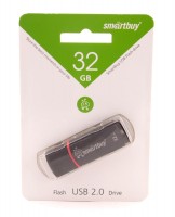 USB Флеш накопитель 32Gb Smartbuy Crown Black SB32GBCRW-K