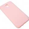 Накладка силиконовая для смартфона Samsung J7 J730 Pink, Soft Case matte INCORE
