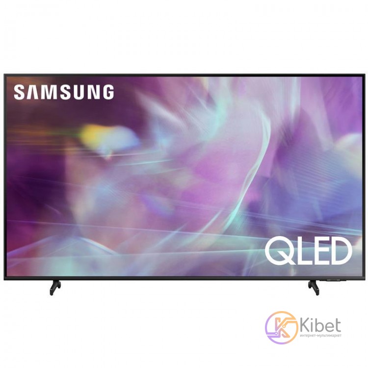 Телевизор 43' Samsung QE43Q60AAUXXH, 3840х2160, 3100 Гц, Smart TV, Tizen, DVB-T2