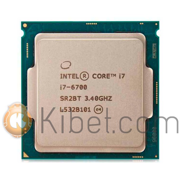 Процессор Intel Core i7 (LGA1151) i7-6700, Tray, 4x3,4 GHz (Turbo Boost 4,0 GHz)