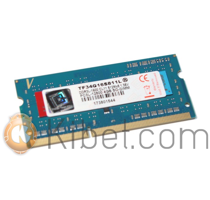 Модуль памяти SO-DIMM 4Gb, DDR3, 1600 MHz (PC3-12800), V-Color Colorful, 1.35V (