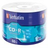 Диск CD-R 50 Verbatim, 700Mb, 52x, Extra, Wrap Box (43787)