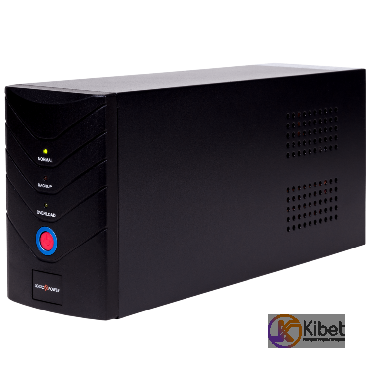 ИБП LogicPower LP-1700VA Black, 1700VA, 1020W, линейно-интерактивный, 2 розетки