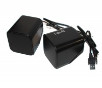 Колонки 2.0 Havit HV-SK473 Black, 2 x 3 Вт, пластиковый корпус, питание от USB,