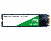 Твердотельный накопитель M.2 240Gb, Western Digital Green, SATA3, TLC 3D NAND, 5