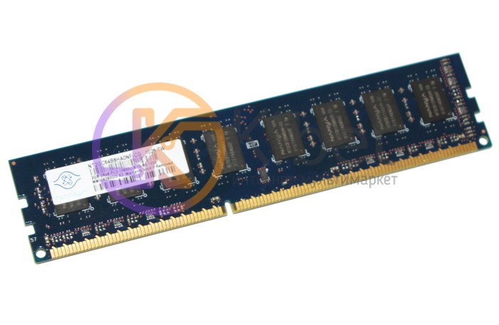 Модуль памяти 2Gb DDR3, 1333 MHz (PC3-10600), Nanya, 9-9-9-24, 1.5V (NT2GC64B8HA