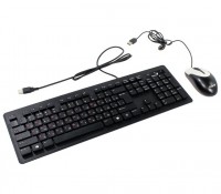 Комплект Genius SlimStar C115 Black, Optical, USB, клавиатура+мышь