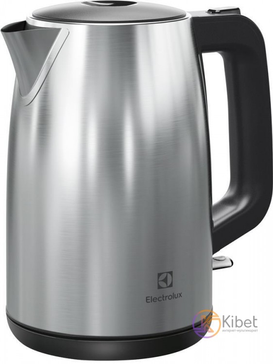 Чайник Electrolux E3K1-3ST, Grey, 1850W, 1.7 л, дисковый, нержавеющая сталь, защ