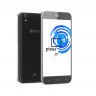 Смартфон Pixus Jet Black, 2 Sim, сенсорный емкостный 5' (1280x720) IPS, MediaTek