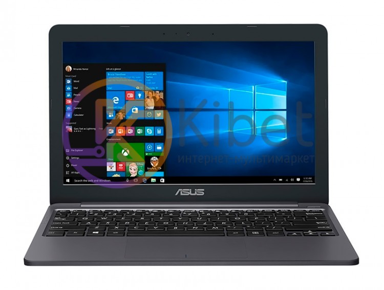 Ноутбук 11' Asus E203NA-FD084 Star Grey 11.6' глянцевый LED HD (1366х768), Intel
