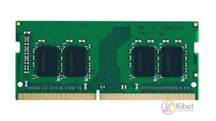 Модуль памяти SO-DIMM, DDR4, 8Gb, 3200 MHz, Goodram, 1.2V, CL22 (GR3200S464L22S