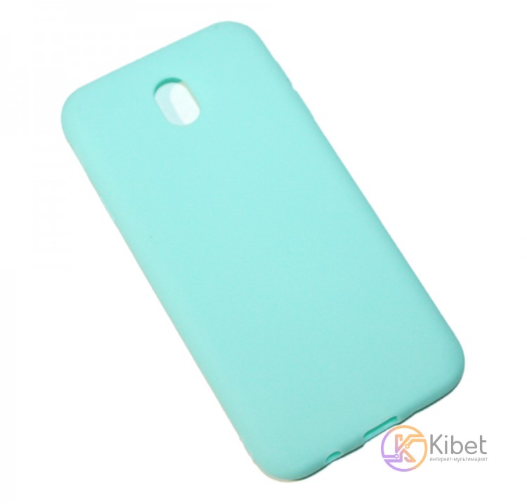 Накладка силиконовая для смартфона Samsung J7 J730 Turquoise, Soft Case matte IN