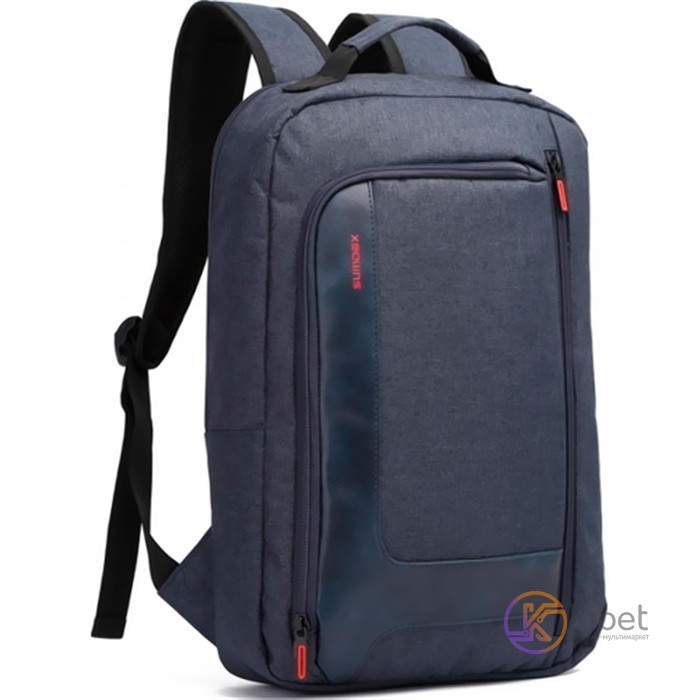 Рюкзак для ноутбука 16' Sumdex PON-262NV, Navi, полиэстер, 27 x 42 x 6.5 см