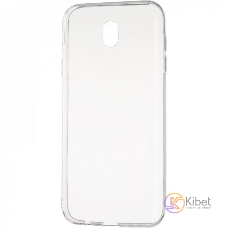 Накладка силиконовая для смартфона Samsung Galaxy J730 Dark Transparent