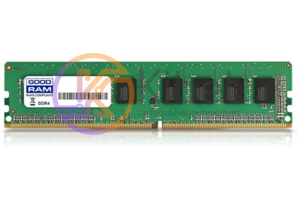 Модуль памяти 16Gb DDR4, 2400 MHz, Goodram, 17-17-17-39, 1.2V (GR2400D464L17 16G