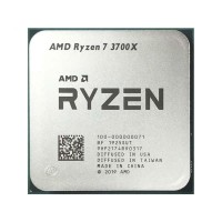 Процессор AMD (AM4) Ryzen 7 3700X, Tray, 8x3,6 GHz (Turbo Boost 4,4 GHz), L3 32M