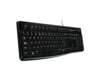 Клавиатура Logitech K120, Black, USB, стандартная, 104 кнопки, украинская раскла