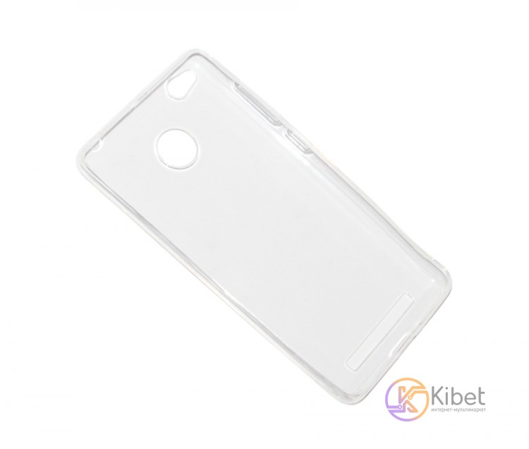 Накладка ультратонкая силиконовая для смартфона Xiaomi Redmi 3S Pro Transpare