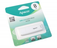 USB Флеш накопитель 8Gb Apacer AH336 White, AP8GAH336W-1
