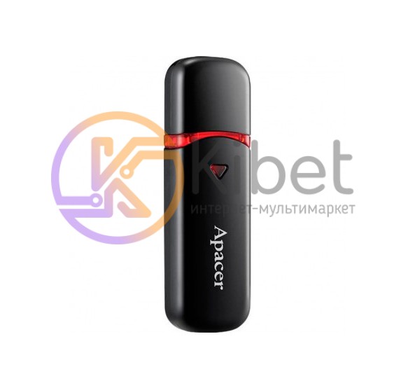 USB Флеш накопитель 64Gb Apacer AH333, Black (AP64GAH333B-1)