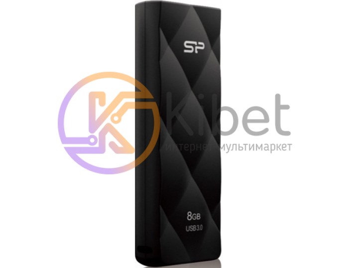 USB 3.0 Флеш накопитель 16Gb Silicon Power Blaze B21 Black 70 25Mbps SP016GB