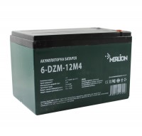 Батарея для ИБП 12В 12Ач Merlion AGM 6-DZM-12, 12V 12.0Ah, 151х98х101 мм