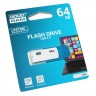 USB Флеш накопитель 64Gb Goodram Colour Mix Blue White UCO2-0640MXR11