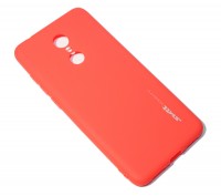 Накладка силиконовая для смартфона Xiaomi Redmi 5, SMTT matte, Red