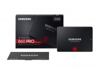 Твердотельный накопитель 512Gb, Samsung 860 Pro, SATA3, 2.5', MLC 3D V-NAND, 560