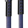 Кабель USB - USB Type-C 1 м ColorWay, Blue, 2.4A (CW-CBUC012-BL)