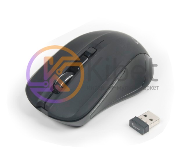 Мышь Gembird MUSW-201 беспроводная, Black USB