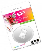 USB Флеш накопитель 32Gb Silicon Power Touch T08 White 20 8Mbps SP032GBUF2T0