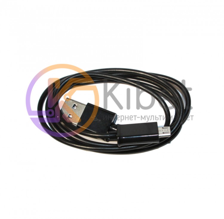 Кабель USB - microUSB, Black, 0.8 м, ColorWay (CW-CBUM-MUM80BK)