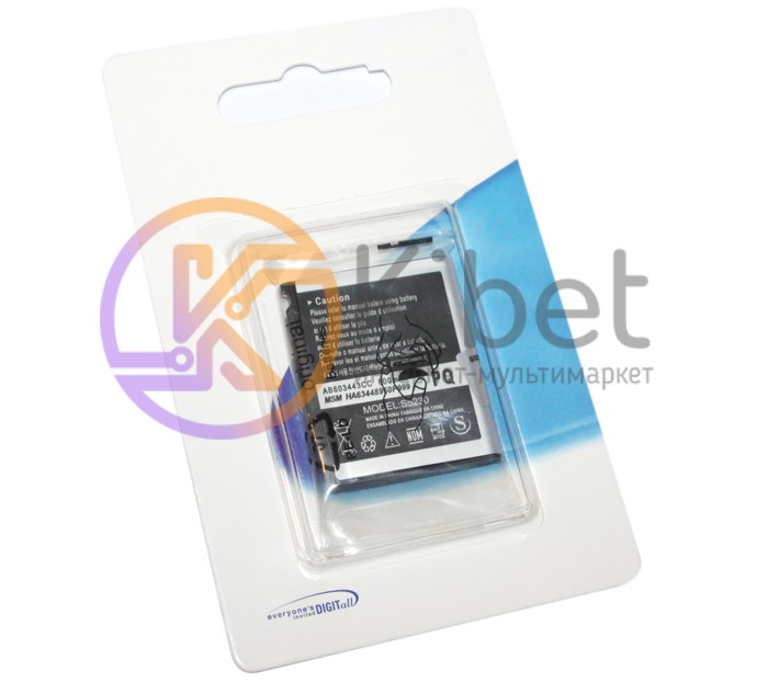 Аккумулятор Samsung AB603443CC, Origin, для S5230 U700, 900 mAh