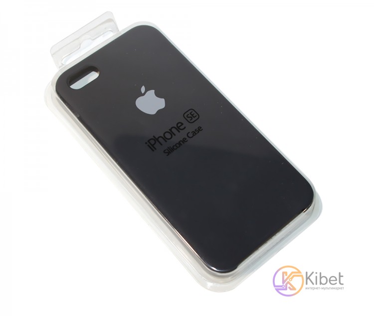 Накладка силиконовая для смартфона Apple iPhone 5 Dark Grey