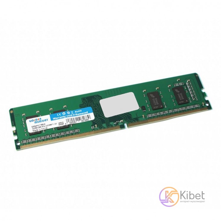 Модуль памяти 4Gb DDR4, 2666 MHz, Golden Memory, 19-19-19-42, 1.2V (GM26N19S8 4)