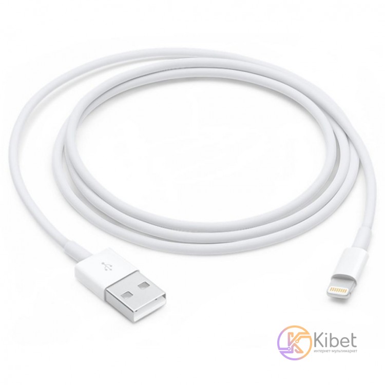 Кабель USB - Lightning 1 м Apple White (MXLY2ZM A)