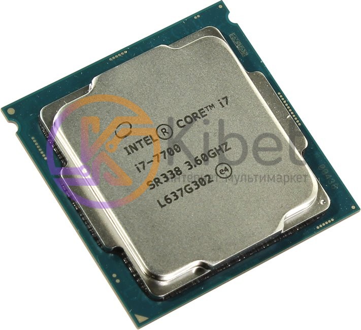 Процессор Intel Core i7 (LGA1151) i7-7700, Tray, 4x3,6 GHz (Turbo Boost 4,2 GHz)