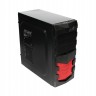 Корпус Merlion Cerberus 6326 Black Red, 400W, 120mm, ATX Micro ATX Mini ITX,