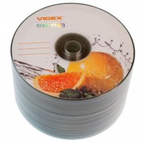 Диск CD-R 50 Videx 'Fresh Грейпфрут', 700Mb, 52x, Bulk Box