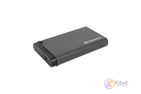 Карман внешний 2.5' Transcend StoreJet 25CK3, Black, для SSD HDD, SATA3, USB 3.0