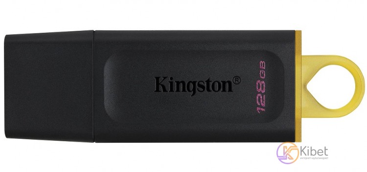 USB 3.2 Флеш накопитель 128Gb Kingston DataTraveler Exodia, Black Yellow (DTX 12
