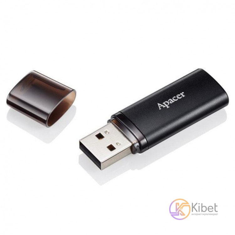 USB Флеш накопитель 64Gb Apacer AH23B, Black (AP64GAH23BB-1)