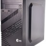 Корпус Qube QB05M Black, 400W, 120mm, Micro ATX Mini ITX, 3 x 3.5 mm, 1 x 5.25